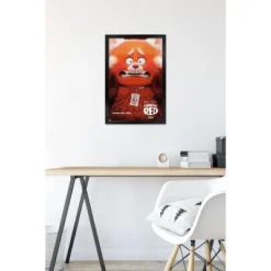 Trends International Disney Pixar Turning Red - Teaser One Sheet Framed Wall Poster Prints -Children Household Series GUEST d9eb2645 8521 45f0 aa4d a46fbd1b9c6f