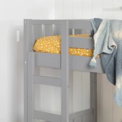 Twin Over Twin Wood Detachable Slat Bunk Bed - Saracina Home -Children Household Series GUEST db7abd08 0cf0 4ec0 b340 5f3022fb489e