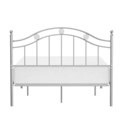 Full Vivian Metal Platform Bed Silver - Hillsdale Furniture -Children Household Series GUEST dbf20c81 1617 498c a7b9 b9de2473eb87