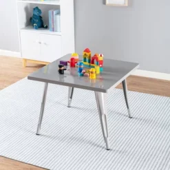 Harper & Hudson Kids' Metal Activity Table - ACEssentials -Children Household Series GUEST dbfad3b7 5ae7 4110 be51 7093b44cf026