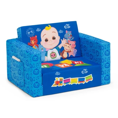 Delta Children Kids' CoComelon Cozee 2-in-1 Convertible Flip-Out Chair 3 Delta Children Kids' CoComelon Cozee 2-in-1 Convertible Flip-Out Chair - Image 3