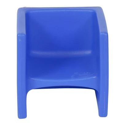 Children's Factory CF910-009 Flexible Seating Toddler Kids Cube Chair Classroom Furniture For Daycare, Playroom, And Homeschool, Blue 1 Children's Factory CF910-009 Flexible Seating Toddler Kids Cube Chair Classroom Furniture For Daycare, Playroom, And Homeschool, Blue