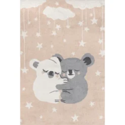 NuLOOM Bindi Koala Kids Machine Washable Area Rug -Children Household Series GUEST e0b858e7 e356 4b9e 9ddd 8b521d0187e0