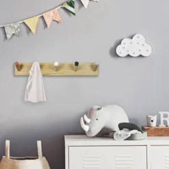 Painted Kids' Wood Hooks - Pillowfort™ -Children Household Series GUEST e230c8ec fab9 4b00 8ca7 94bcb9c1e375