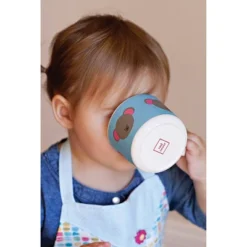 5pc Bamboo Fiber Mouse Dinnerware Set Blue - Red Rover -Children Household Series GUEST e3bc816c c13b 4359 8be0 ba397f0f7812