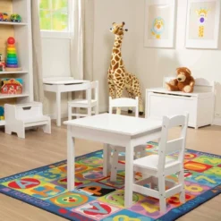 Melissa & Doug Wooden Chair Pair - White 3 Melissa & Doug Wooden Chair Pair - White -Children Household Series GUEST e3c3a3d0 5ba1 44da b5fb 81e5310ff6cb