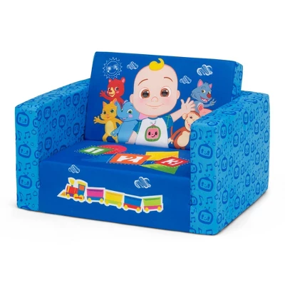 Delta Children Kids' CoComelon Cozee 2-in-1 Convertible Flip-Out Chair 5 Delta Children Kids' CoComelon Cozee 2-in-1 Convertible Flip-Out Chair - Image 5