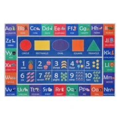 Educational Kids Cotton Rug For Playrooms, Kids Rooms, Classrooms -Children Household Series GUEST e5adc04f dbd9 4bdb 95a6 3591309ce97b