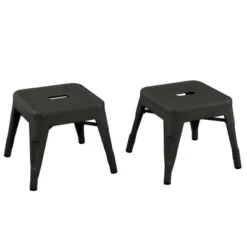 Harper & Hudson Set Of 2 Kids' Metal Stools - ACEssentials -Children Household Series GUEST e5ba2912 b609 4b76 bc06 61b9f100290c