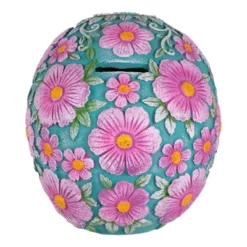 Northlight 7.75" Blue And Pink Day Of The Dead Skull Coin Bank -Children Household Series GUEST e5bb1e50 2d18 41d6 9411 90e712ab6f11