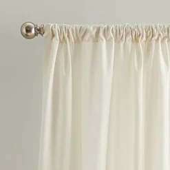 2pk Rainbow Tufted Striped Poletop Curtains - Dream Factory -Children Household Series GUEST e603ea92 10b4 494f 8849 cc5476521699