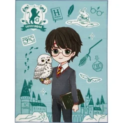 KC CUBS | Harry Potter Wizarding World Boy & Girl Kids Modern Décor For Nursery Bedroom Or Classroom Rug Carpet, Harry Potter -Children Household Series GUEST e6533091 089b 4645 94b2 66c7b745b088