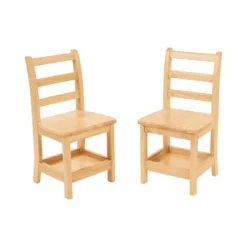 ECR4Kids Three Rung Ladderback Chairs With Storage, 2-Pack - Natural 19 ECR4Kids Three Rung Ladderback Chairs With Storage, 2-Pack - Natural -Children Household Series GUEST e743788c c0b3 414c 88b9 fedcd0677ec1