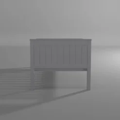 Twin Harmony Wood Platform Bed Dove Gray - Alaterre Furniture -Children Household Series GUEST e91d4e4e c6a0 4ceb 9963 95d1fd696cbc