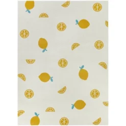 Lemons Kids' Rugs White - Balta Rugs -Children Household Series GUEST e9dcd400 2f6b 4730 80f9 b545f612dcf5