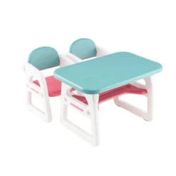 Costway 3-Piece Kids Table And Chair Set Toddler Activity Study Desk With Building Blocks 19 Costway 3-Piece Kids Table And Chair Set Toddler Activity Study Desk With Building Blocks -Children Household Series GUEST ed94da55 eb9c 40ec 88b9 28994d3d1081