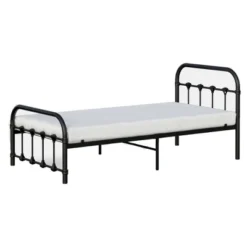 Twin Melissa Metal Bed - BK Furniture -Children Household Series GUEST ed962c05 9a1f 4a92 bf1c 0e64dba747ce