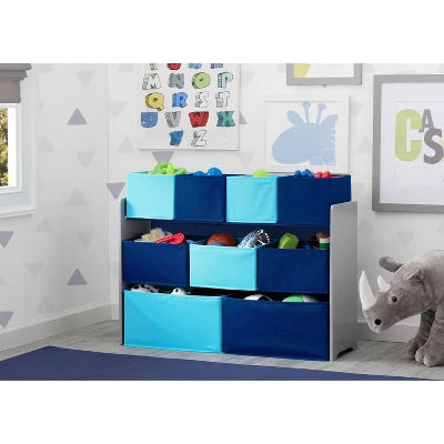 9 Bin Deluxe Toy Organizer - Delta Children 2 9 Bin Deluxe Toy Organizer - Delta Children - Image 2