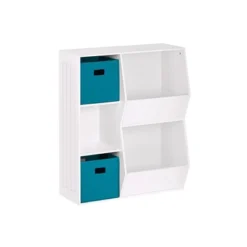 3pc Kids' Floor Cabinet With 2 Bins Set - RiverRidge Home 22 3pc Kids' Floor Cabinet With 2 Bins Set - RiverRidge Home -Children Household Series GUEST eebb8edb 8c74 4a76 b2b3 69a0a4d47922
