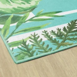 Flagship Carpets Schoolgirl Style Greenery Classroom Area Rug, 7'6"x12' -Children Household Series GUEST eef0829e 81e1 4ad4 9bb4 eb7c764b7829