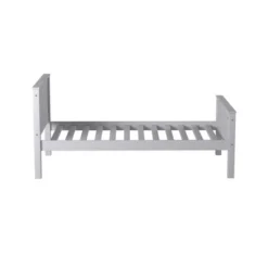 Twin Harmony Wood Platform Bed Dove Gray - Alaterre Furniture -Children Household Series GUEST f008466b edf0 4e4f 90a8 18514438704e