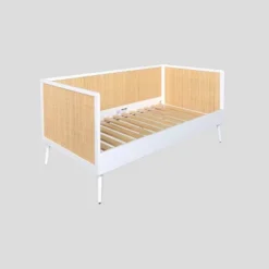 Rattan And Wood Kids' Daybed White - Pillowfort™ -Children Household Series GUEST f065594c a3ad 4be4 8f91 6504af8d56ad