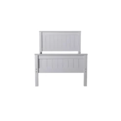 Twin Harmony Wood Platform Bed Dove Gray - Alaterre Furniture -Children Household Series GUEST f14647c3 3d8e 46a1 86b5 2fc5e42a1f4c