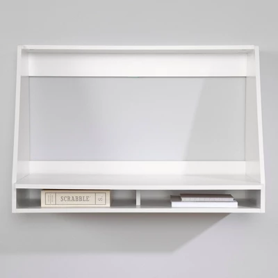 Hourra Wall Mounted Desk Pure White - South Shore 3 Hourra Wall Mounted Desk Pure White - South Shore - Image 3