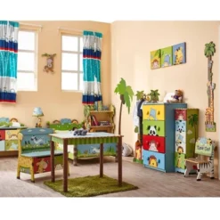 Sunny Safari Jungle Bookshelf - Fantasy Fields By Teamson Kids -Children Household Series GUEST f53cf111 3f34 438f aa47 0fff26f66afb