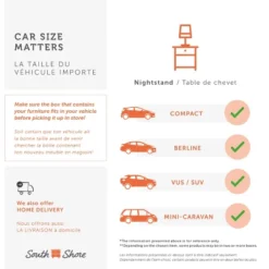 Navali 1-Drawer Nightstand Blueberry - South Shore -Children Household Series GUEST f6423f43 2ffe 4f34 95b9 ca5103577691