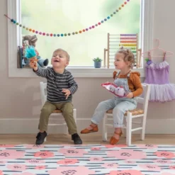 Set Of 2 Rathel Kids' Chairs - Linon -Children Household Series GUEST f73be3a2 d746 4acb b093 8ab22f802ad4