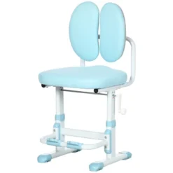Qaba Ergonomic Kids Desk Chair With Thick Cushioning & Height Adjustment, Kids Computer Chair, Childrens Chair, Kids Office Chair & Study Chair -Children Household Series GUEST f7de3385 7f31 4589 abc0 444f6e01fef4