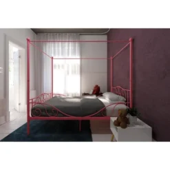 Full Clara Metal Bed Pink - Room & Joy 9 Full Clara Metal Bed Pink - Room & Joy -Children Household Series GUEST f907a82c 9a89 45c0 b176 ec1f9172e189