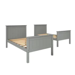 Twin Over Twin Deirdra Bunk Bed - Linon -Children Household Series GUEST f95950e6 986b 4301 96a9 865e0d772ad9
