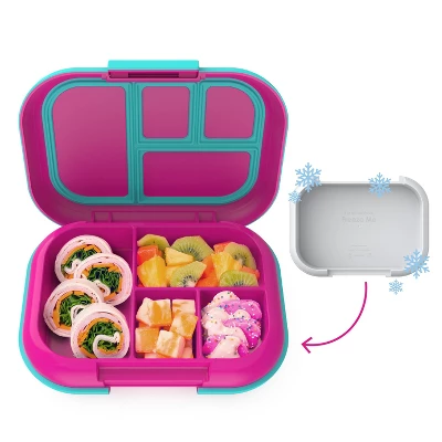 Bentgo Kids' Chill Lunch Box, Bento-Style Solution, 4 Compartments & Removable Ice Pack 7 Bentgo Kids' Chill Lunch Box, Bento-Style Solution, 4 Compartments & Removable Ice Pack - Image 7