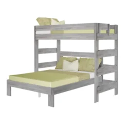 Max & Lily Farmhouse Twin Over Queen L-Shaped Bunk Bed 11 Max & Lily Farmhouse Twin Over Queen L-Shaped Bunk Bed -Children Household Series GUEST fb9c0464 2aa2 45d6 99d1 ab08f563556f