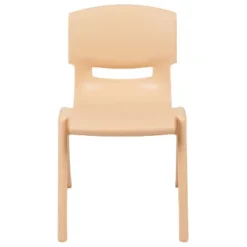 Emma And Oliver 2 Pack Plastic Stack School Chair With 13.25"H Seat, K-2 School Chair -Children Household Series GUEST fcc024b2 bf24 42e7 b2f9 24d9ac288ad3