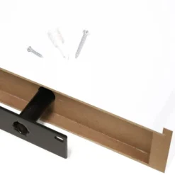 24" Floating Shelf With Lip For Kids' Room White - InPlace 9 24" Floating Shelf With Lip For Kids' Room White - InPlace -Children Household Series GUEST fd453bc6 1bc4 4294 b703 5d3fb710c5f6