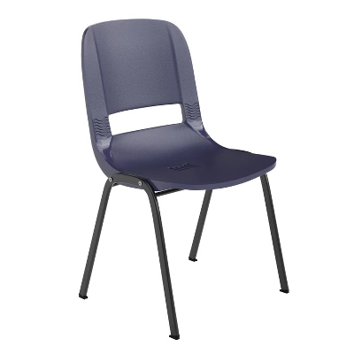 Emma And Oliver Ergonomic Shell Stack Chair - 16" Seat Daycare Home School 12 Emma And Oliver Ergonomic Shell Stack Chair - 16" Seat Daycare Home School - Image 12
